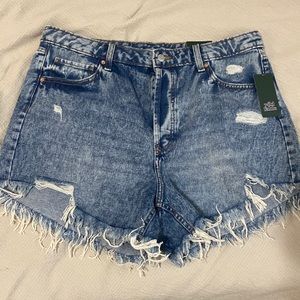 wild fable highest rise jean shorts 16/33 waist